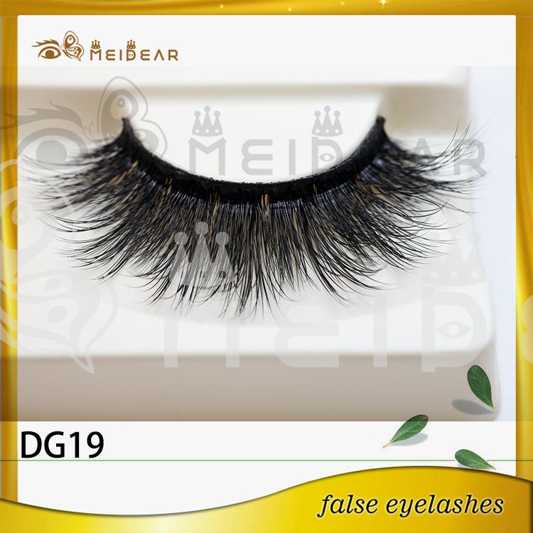 Hot selling private label 3D faux mink eyelashes with custom boxes
